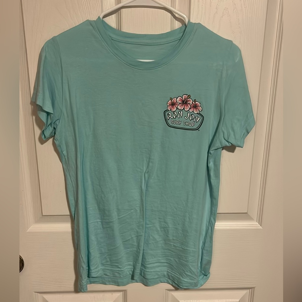 Ron jon surf shop blue tee